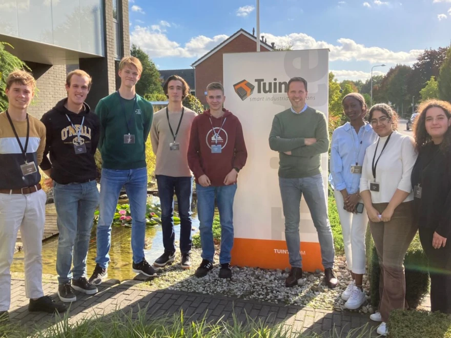 Volop ruimte voor jong talent (bezoek studenten UT)