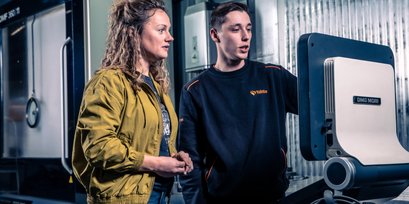 Maartje in gesprek met Thomas