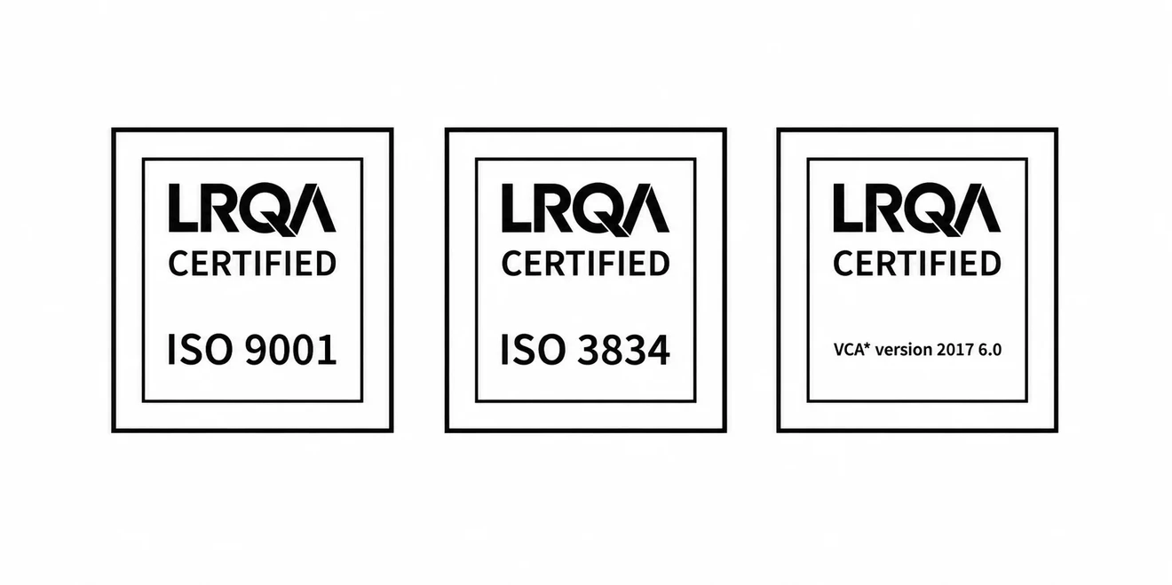 Iso certificeringen Tuinte Hengevelde
