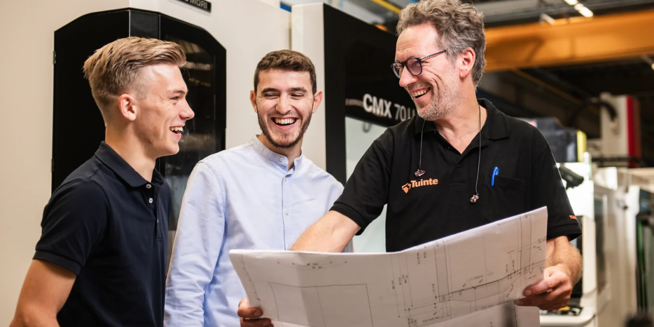 Contact tuinte machinebouw machinefabriek samen