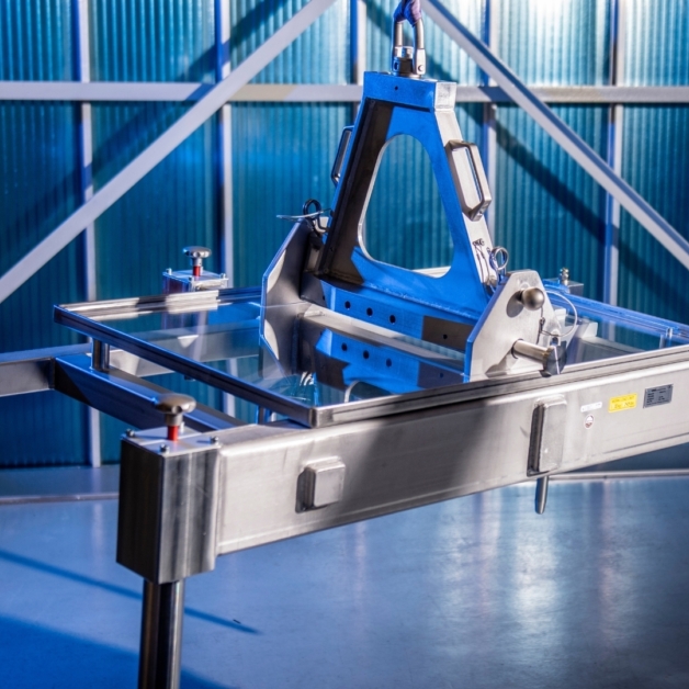Hijstool, combinatie van diverse bewerkingen, geassembleerd en getest