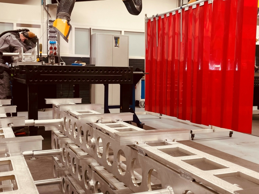 Serie van 25 stuks aluminium frames