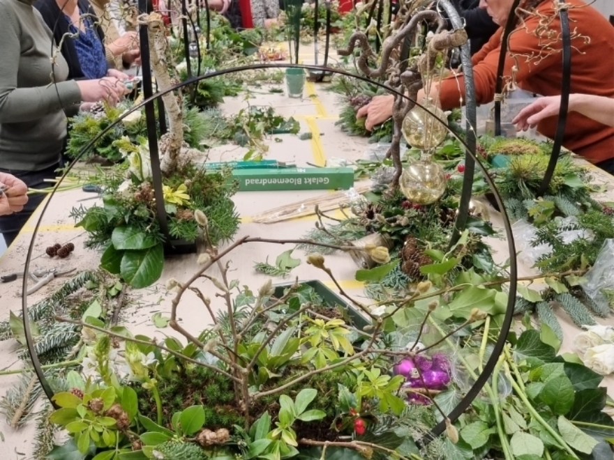 Samen kerstbakjes maken (jaarlijks terugkerend event)