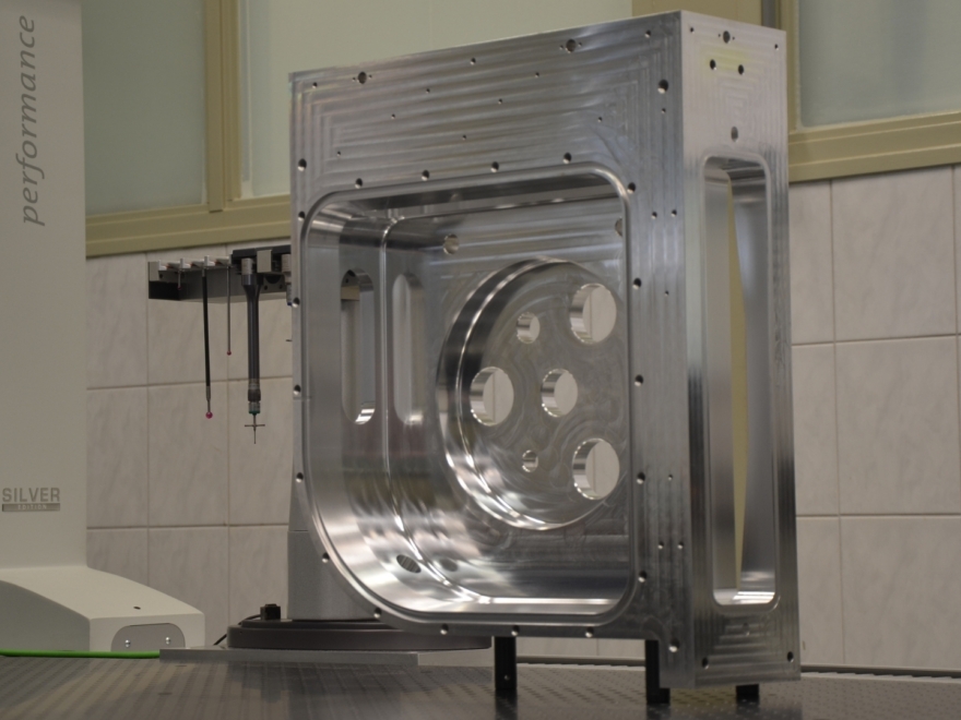 Vacuüm kamer uit aluminium voor de hightech industrie