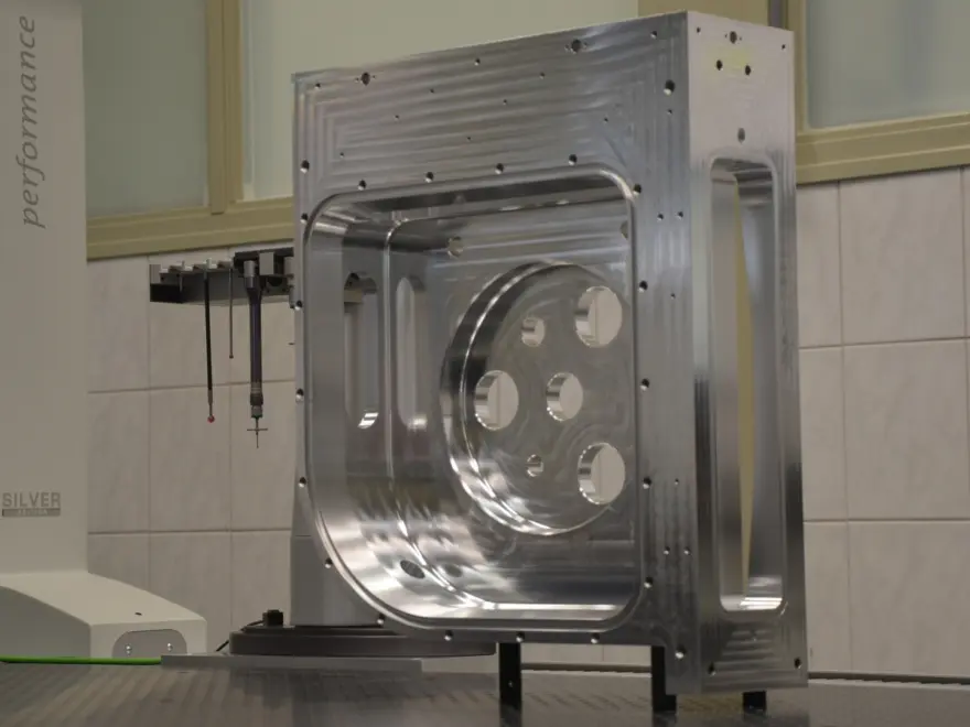 Vacuüm kamer uit aluminium voor de hightech industrie