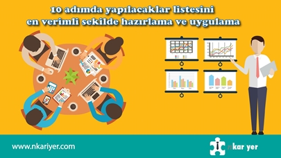 10 adımda yapılacaklar listesini en verimli şekilde hazırlama ve uygulama