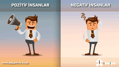 Yaşam içinde pozitif ve negatif insan arasınki 10 belirgin fark