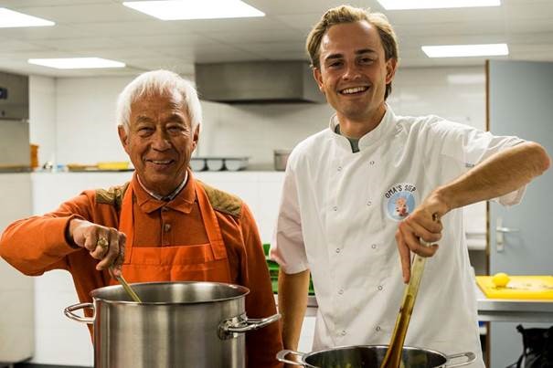 cooking with oma's soep op 5 november 2018 - flexible volunteer work
