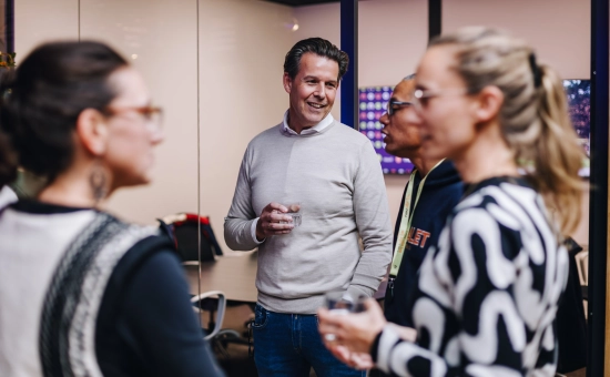 Vier Nou collega's waarvan twee nieuwe