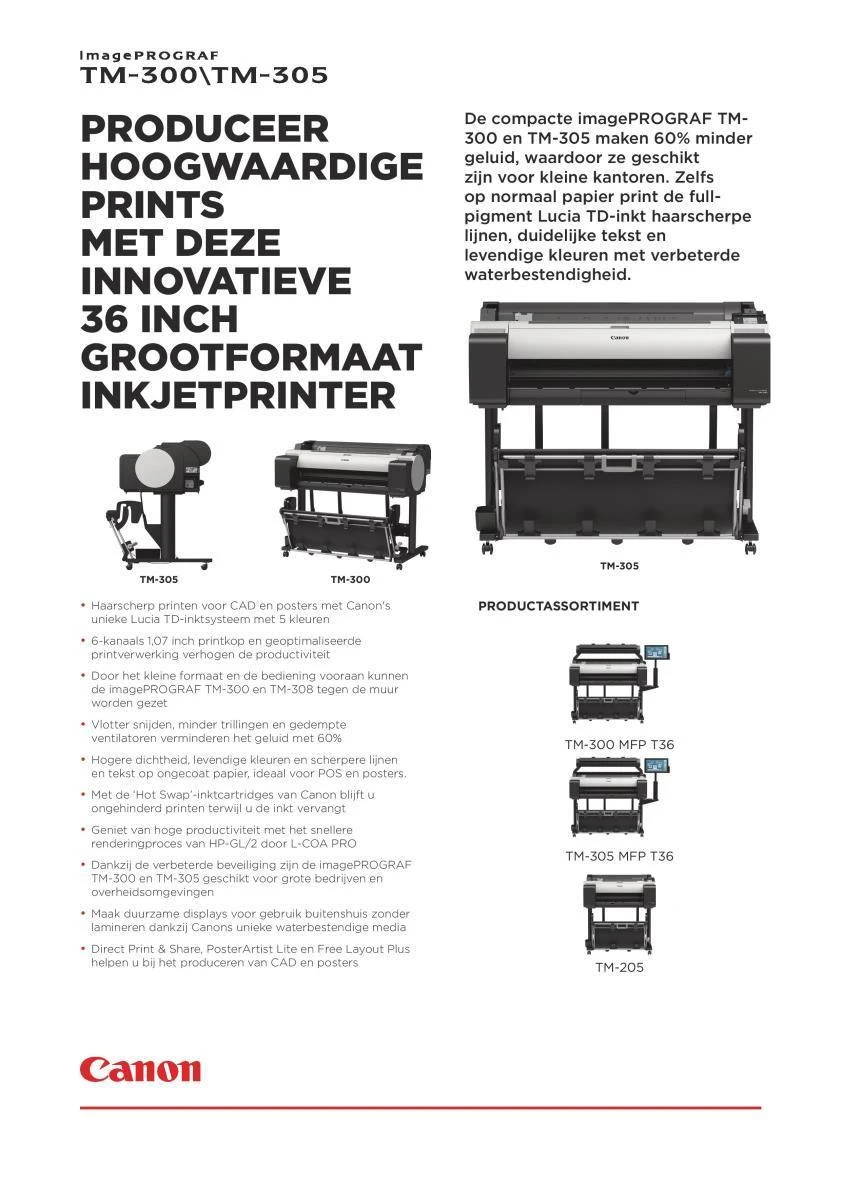 Canon imagePROGRAF Scanner Z36 TZ-Serie