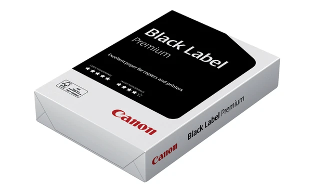 Canon Black Label Premium 75gr A4 297 x 210 mm wit FSC pk/500vel