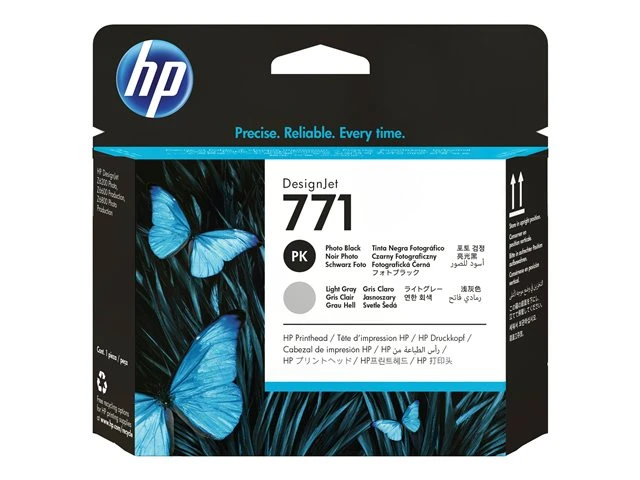 HP Printkop 771 PBK/LGY Foto Zwart/Licht Grijs