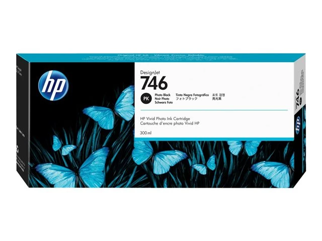 HP Inktcartridge 746 PBK Foto Zwart 300ml