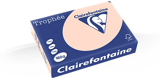 Gekleurd Papier 160gr A3 420 x 297 mm Zalm FSC pk/250vel