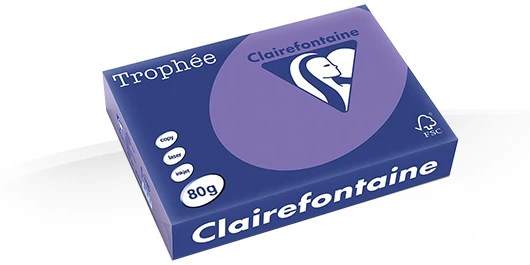 Gekleurd Papier 80gr A4 297 x 210 mm Violet FSC pk/500vel