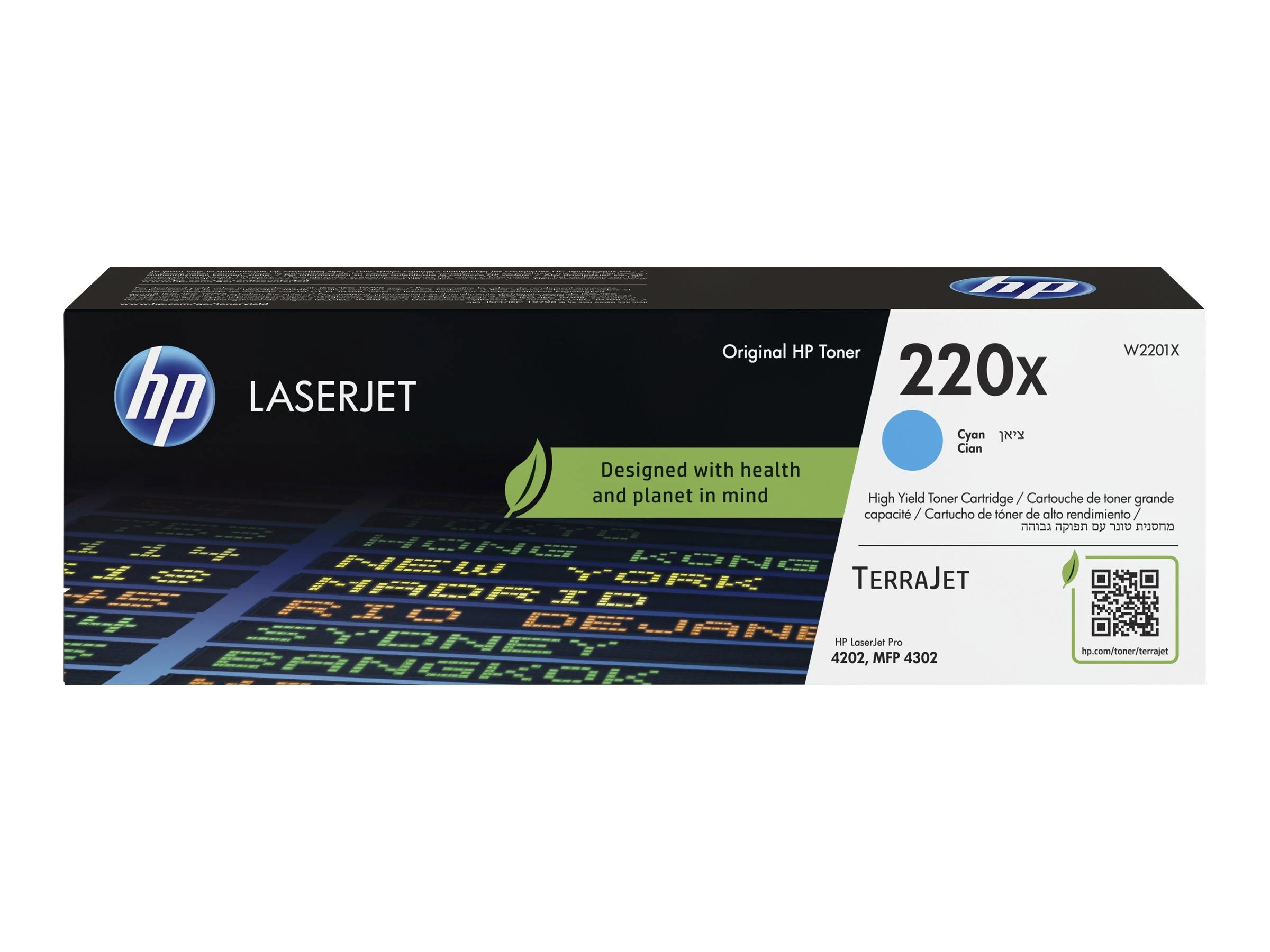 HP Tonercartridge 220X C Cyaan