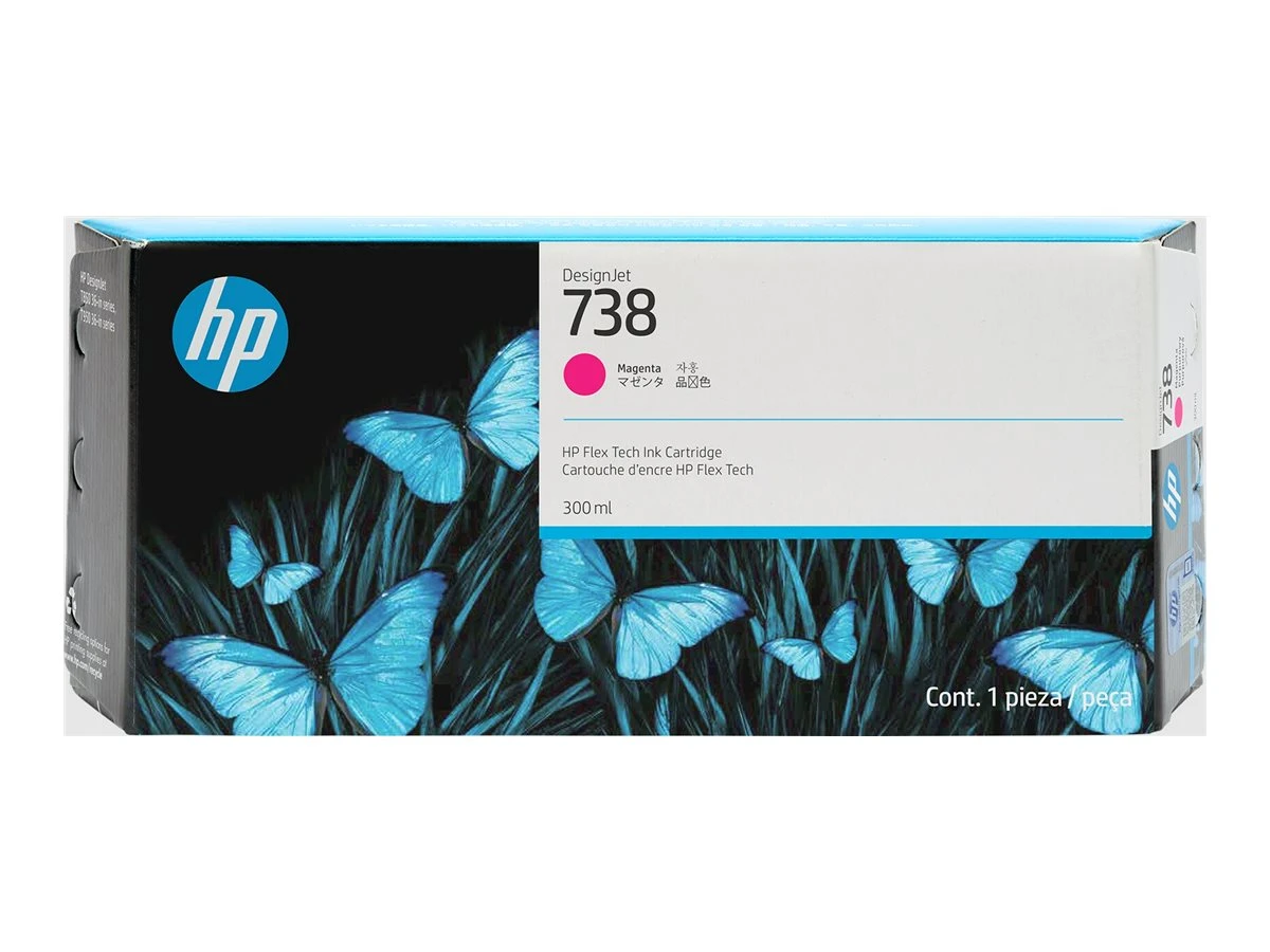HP Inktcartridge 738 M Magenta 300ml