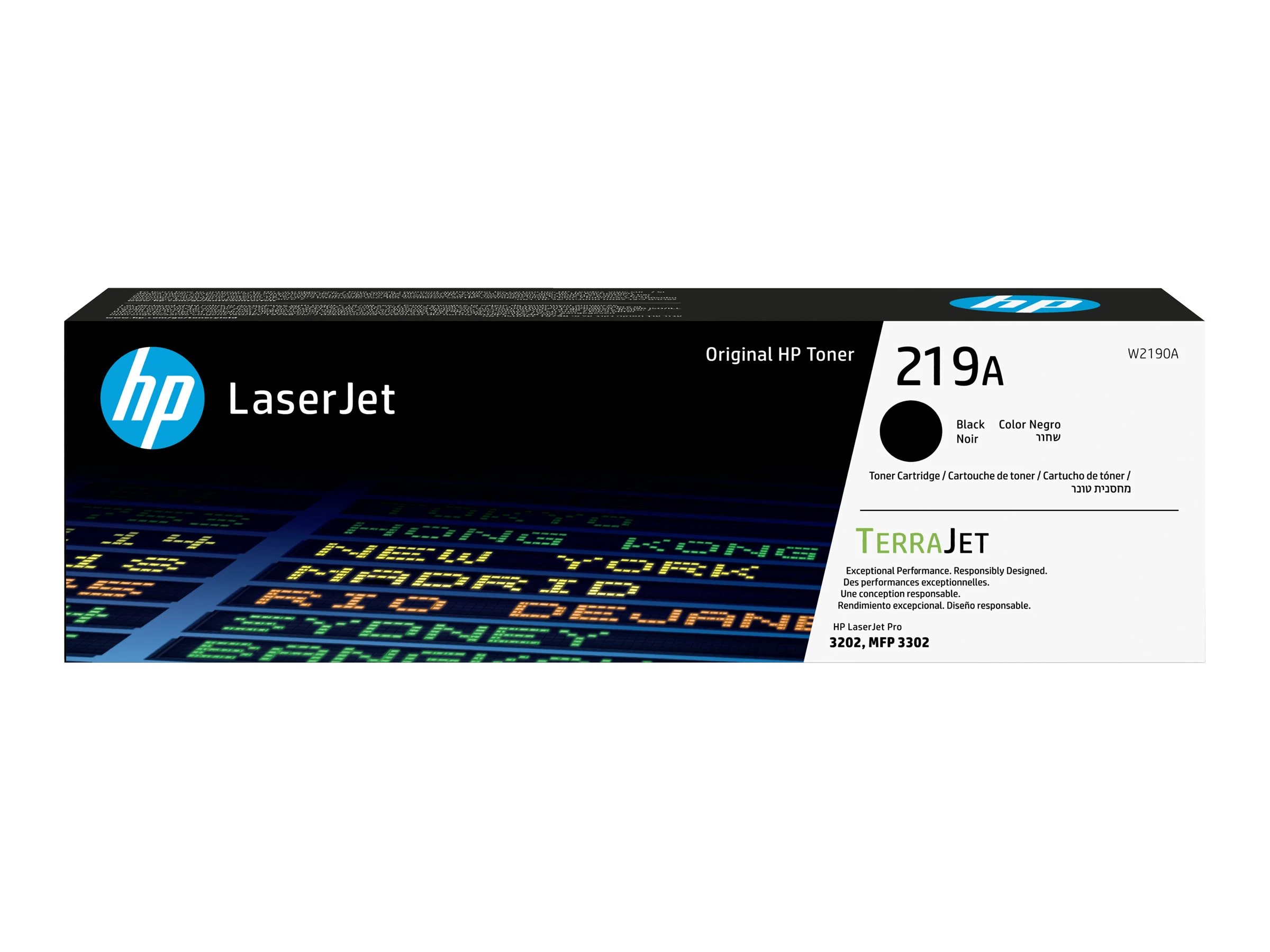 HP Tonercartridge 219A BK Zwart