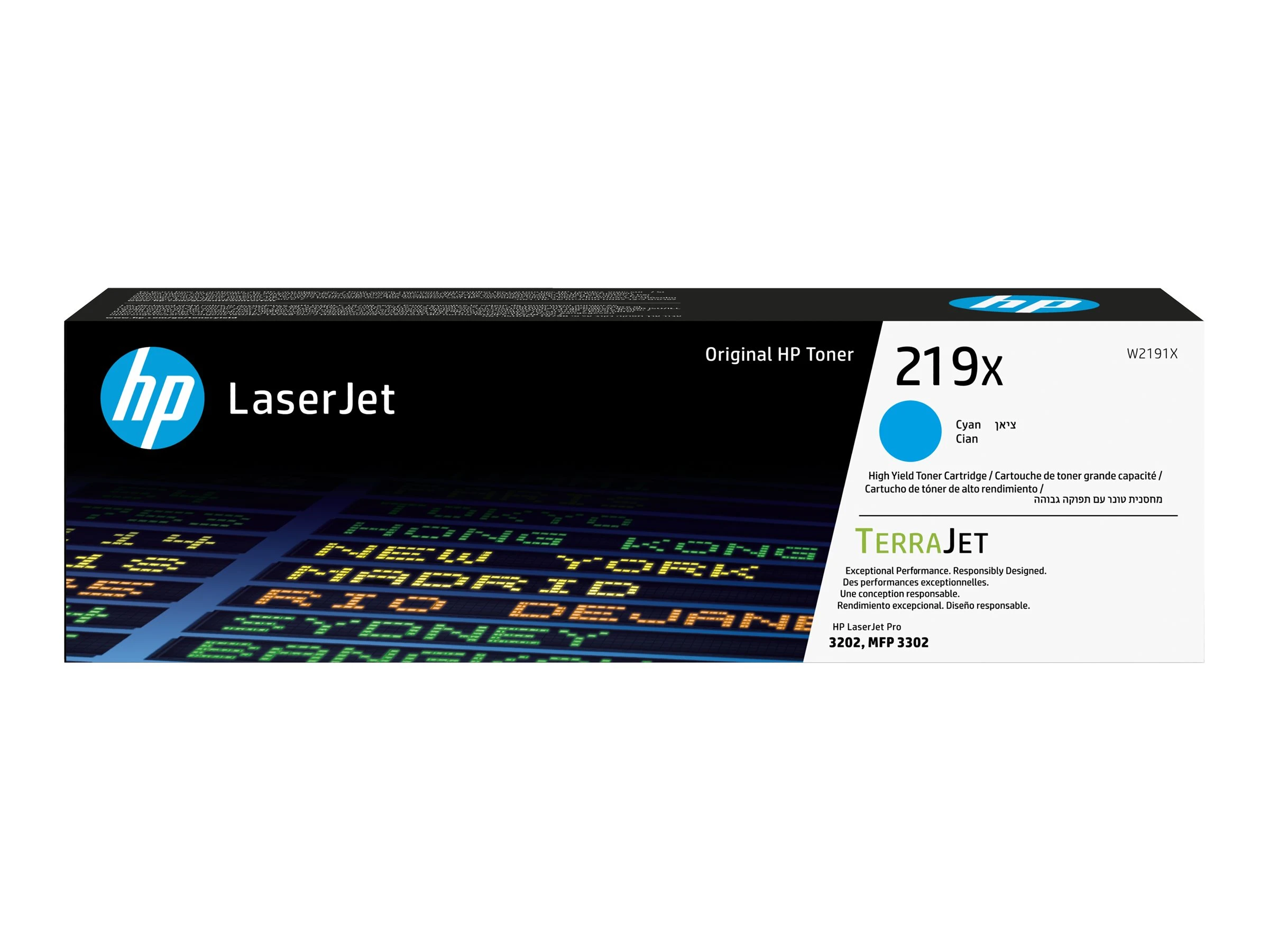 HP Tonercartridge 219X C Cyaan