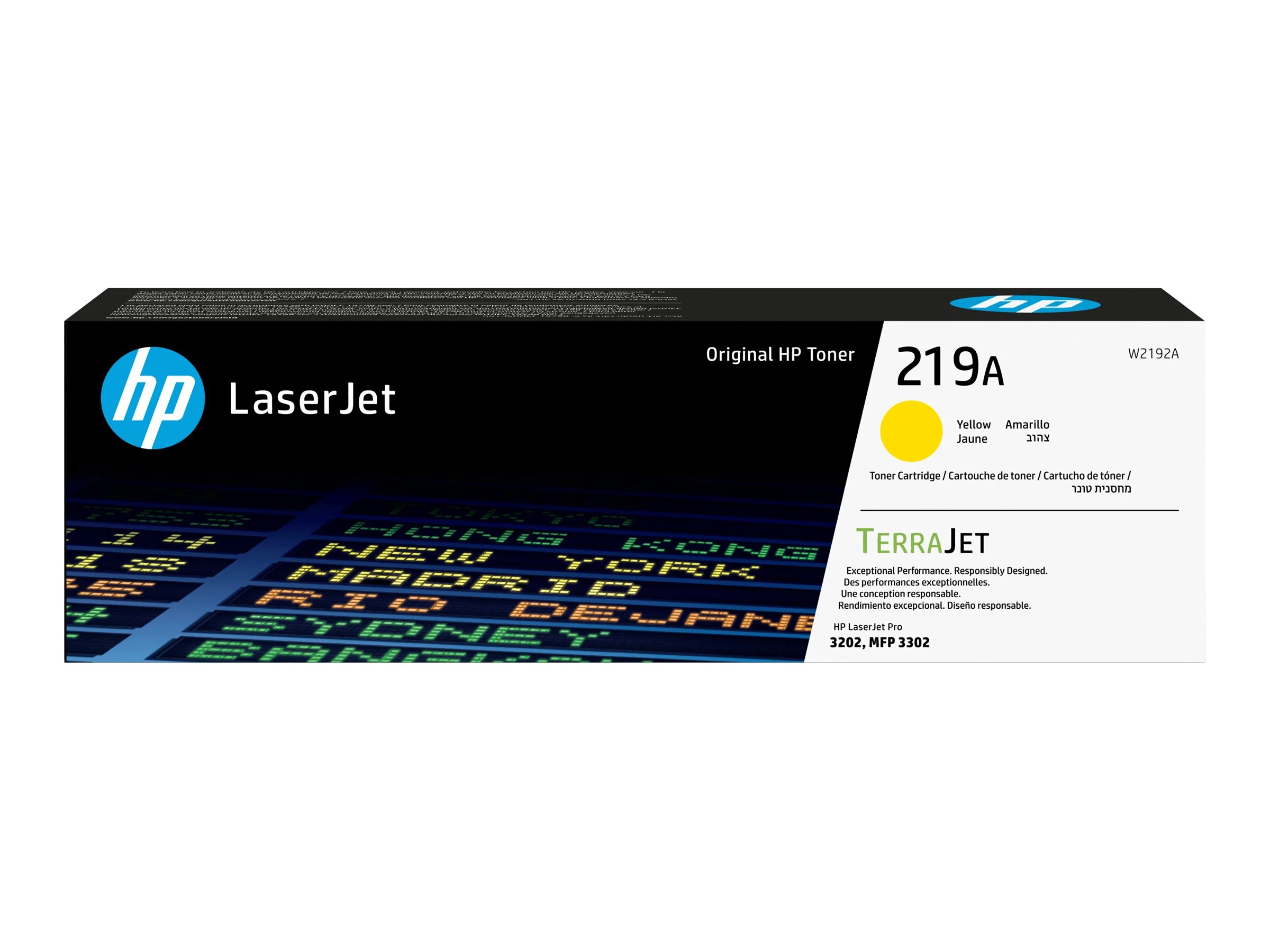 HP Tonercartridge 219A Y Geel