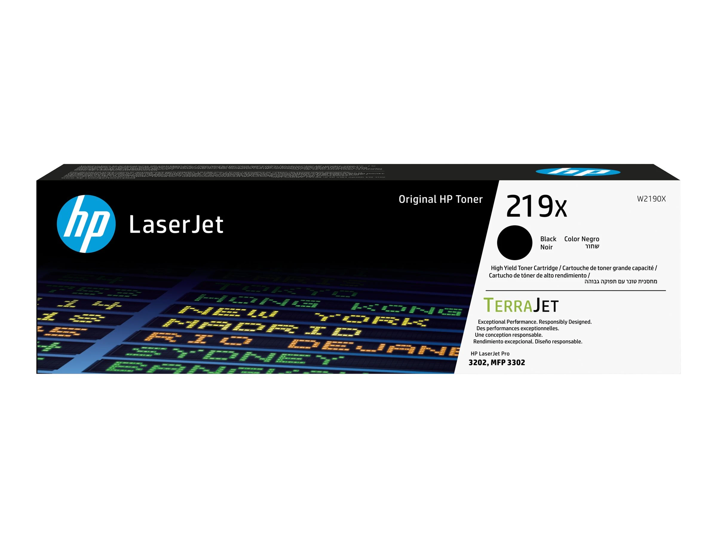 HP Tonercartridge 219X BK Zwart