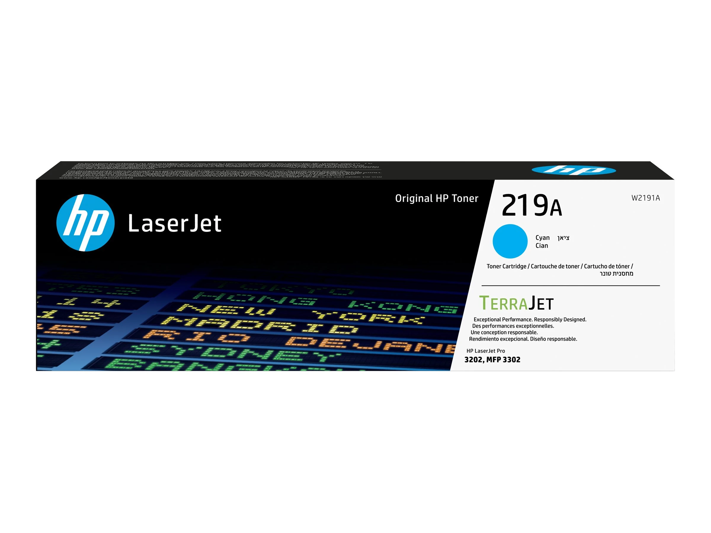 HP Tonercartridge 219A C Cyaan