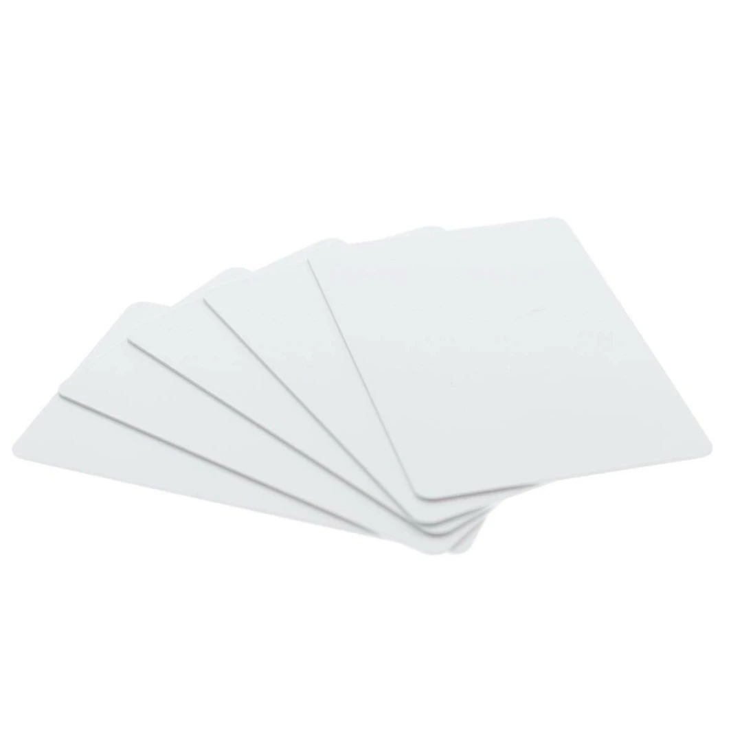 100 Mifare Cards Blank White 1K