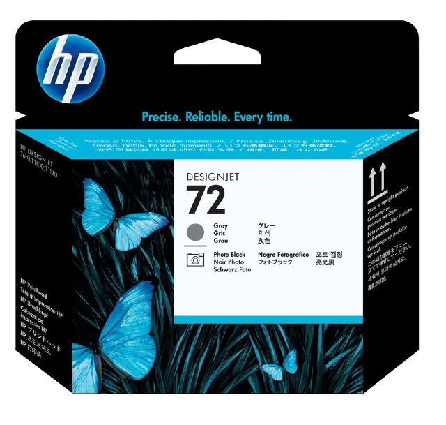 HP Printkop 72 PBK/GY Foto Zwart/Grijs