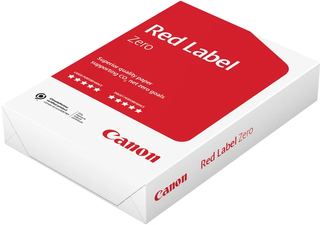 Canon Red Label Zero 80gr A4 297 x 210 mm FSC pk/500vel