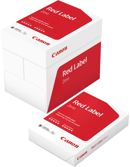 Canon Red Label Zero 80gr A4 297 x 210 mm FSC pk/500vel