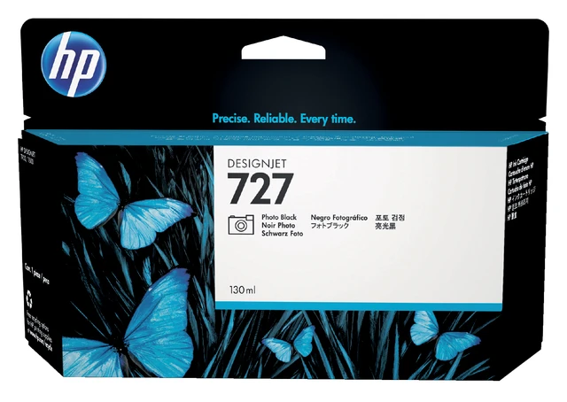HP Inktcartridge 727 PBK Foto Zwart 130ml