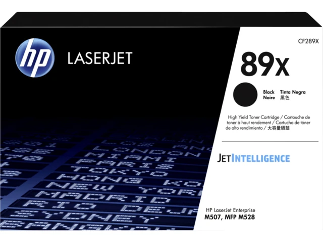 HP Tonercartridge 89X BK Zwart