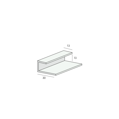 Tekening Omrandingsprofiel 13mm