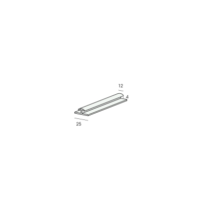 Tekening H-profiel 4mm