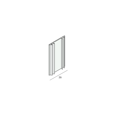 Tekening Voegafdichtingprofiel 36mm
