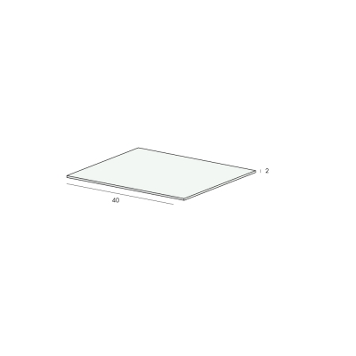 Tekening Platprofiel 40x2mm