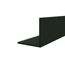 Kunststof Hoekprofiel op Rol Zwart 1.5 x 1.5 x 260 cm - Per Stuk