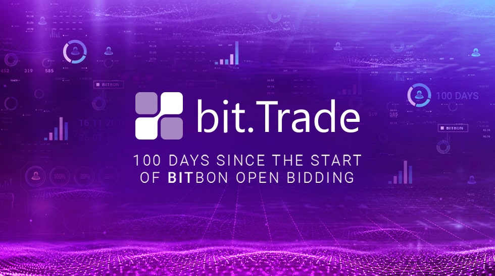 Statistics for 100 Days Since the Start of Bitbon Open Bidding