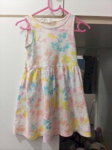 H&M pamučna haljinica za djevojčice u velićini 98/104