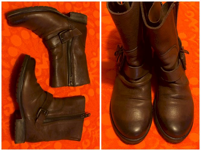 Steve Madden  biker boots  38