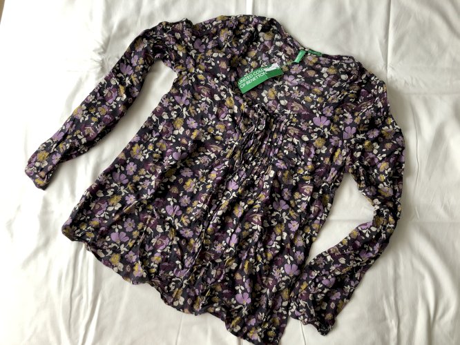 Benetton bluza s floralnim uzorkom