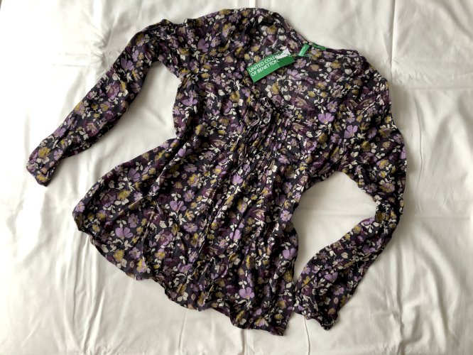 Benetton bluza s floralnim uzorkom