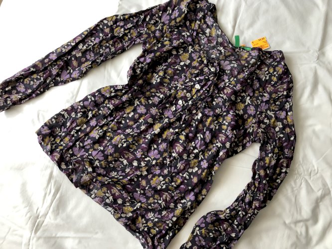 Benetton bluza s floralnim uzorkom