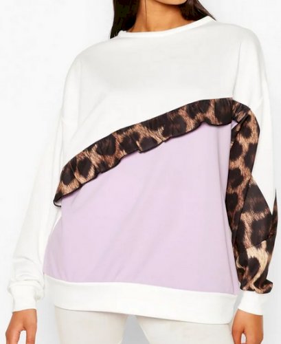 RETRO Leopard Sweater 