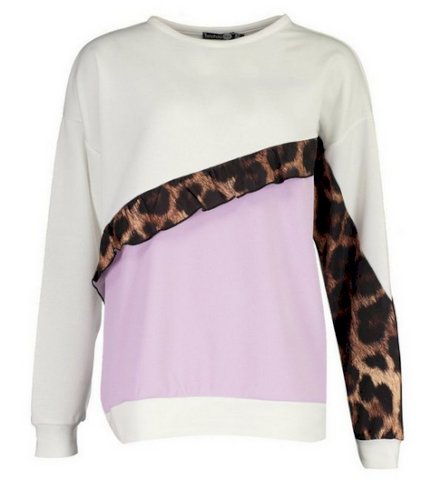 RETRO Leopard Sweater 