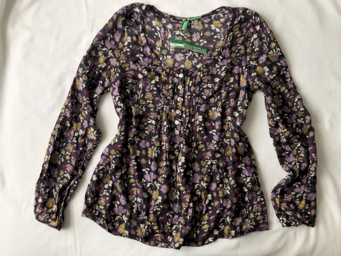 Benetton bluza s floralnim uzorkom