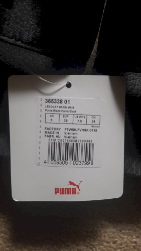 Nove Puma Satin Black Natikače