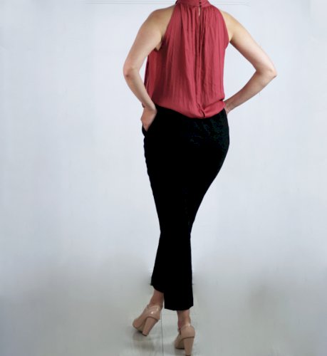 HTM21 NJM06 Zara crni bordo kombinezon