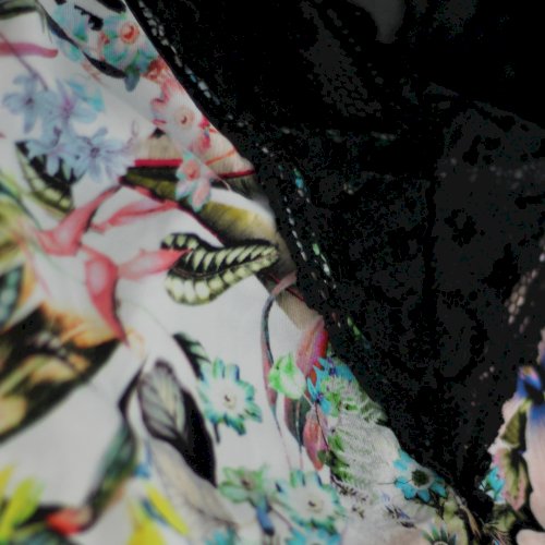 HTM21 AK06 Šareni jednodijelni kupaći kosim