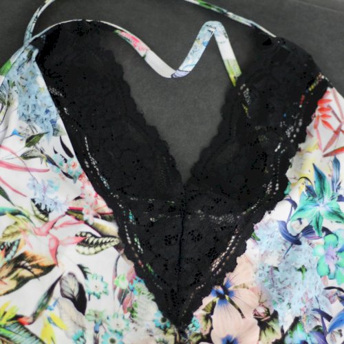 HTM21 AK06 Šareni jednodijelni kupaći kosim